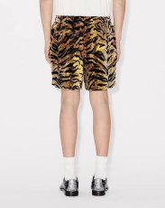 画像4: 'KENZO Tiger' トラック ショートパンツ イン ベルベット ジャカード (4)