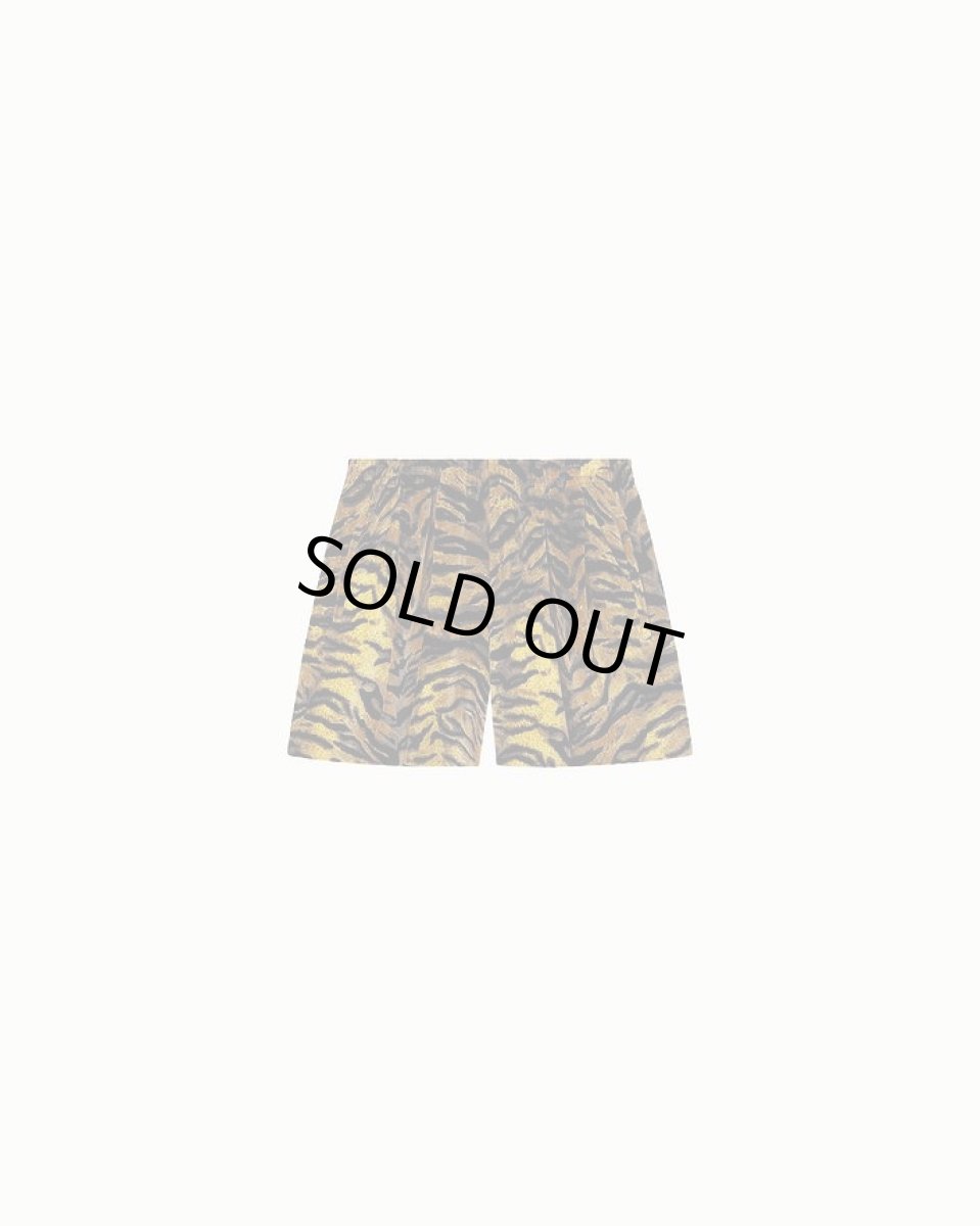 画像1: 'KENZO Tiger' トラック ショートパンツ イン ベルベット ジャカード (1)