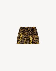 画像1: 'KENZO Tiger' トラック ショートパンツ イン ベルベット ジャカード (1)