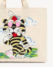 画像3: 'KENZO Cartoon' ラージ トートバッグ イン キャンバス (3)