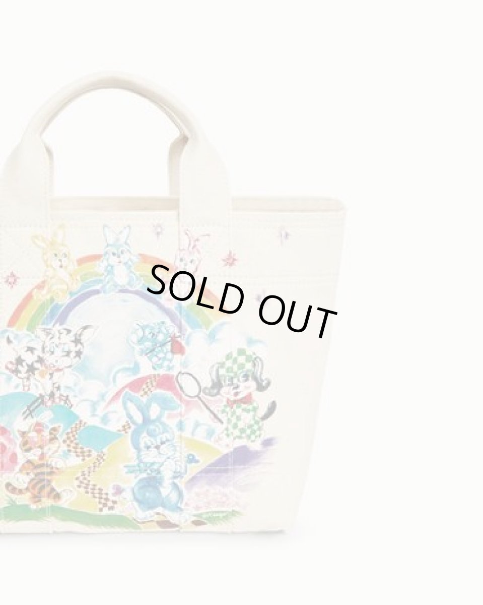 画像3: 'KENZO Cartoon' スモール トートバッグ イン キャンバス (3)