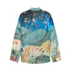 画像2: KIDSUPER  Book Page Ship Silk Shirt (2)