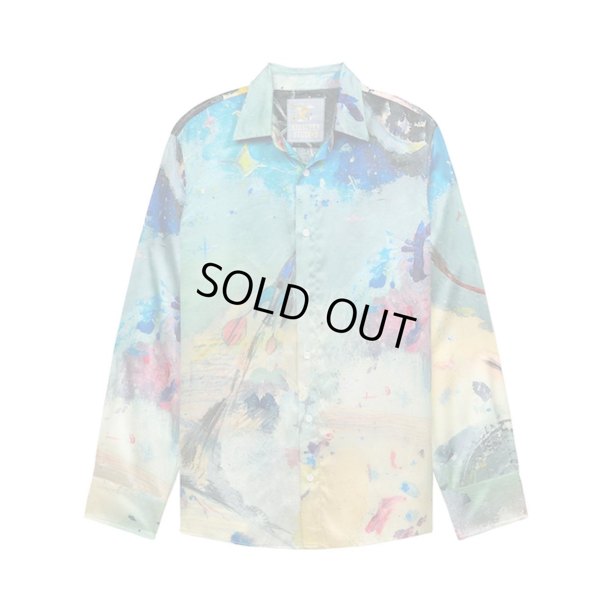 画像1: KIDSUPER  Book Page Ship Silk Shirt (1)