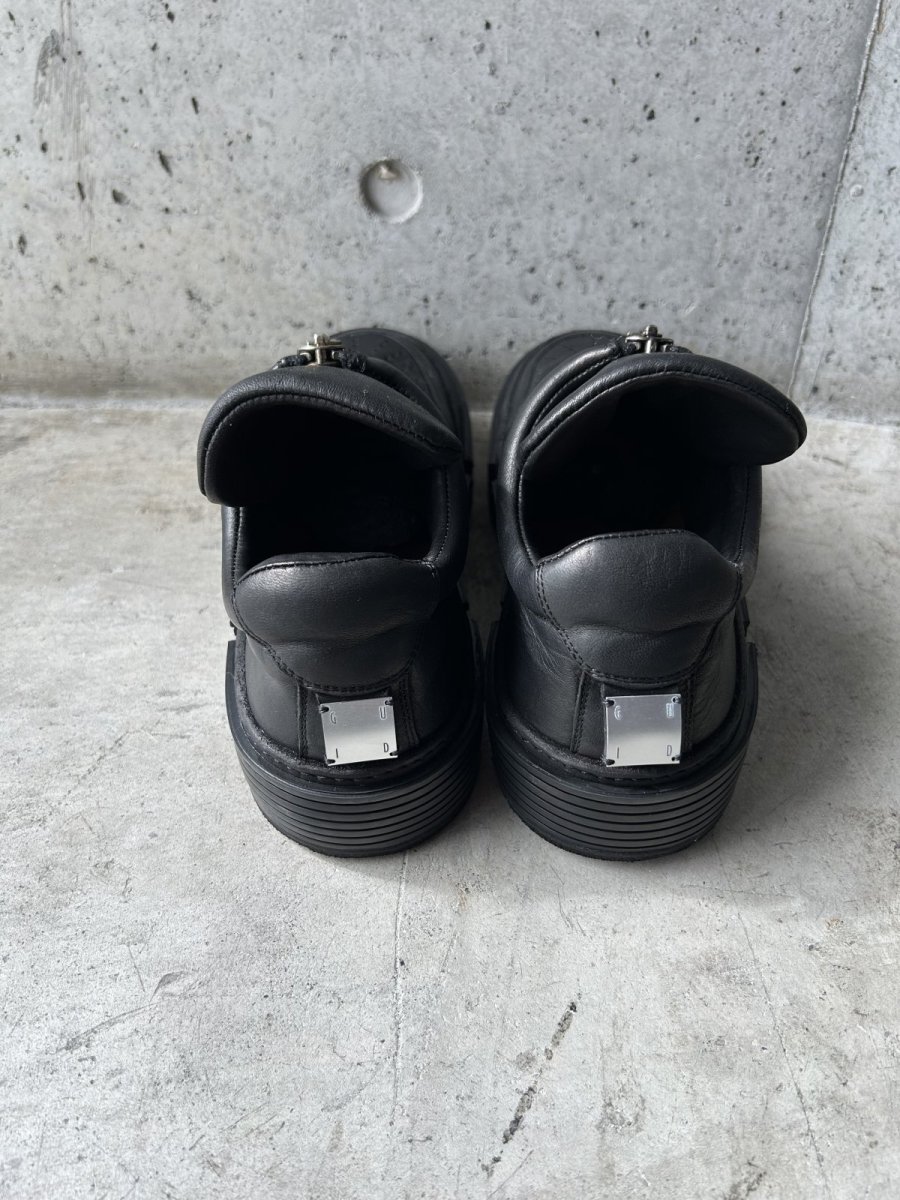 画像4: GUIDI GJ01 HORSE FULL GRAIN LINED BLACK (4)