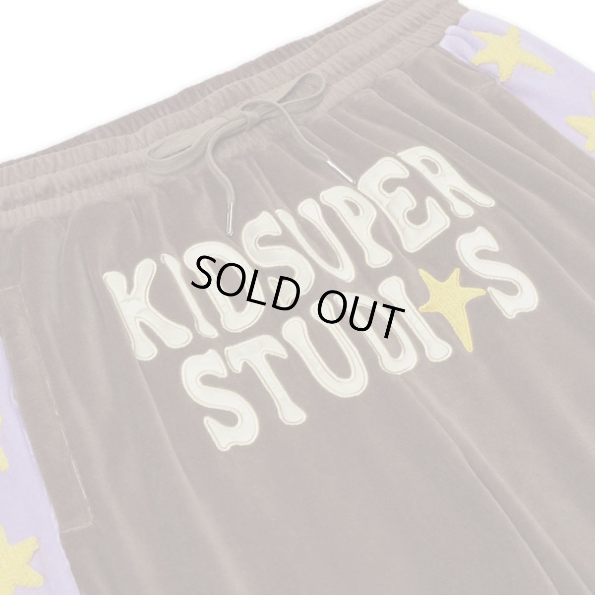 画像2: KIDSUPER Velour Stars shorts (2)