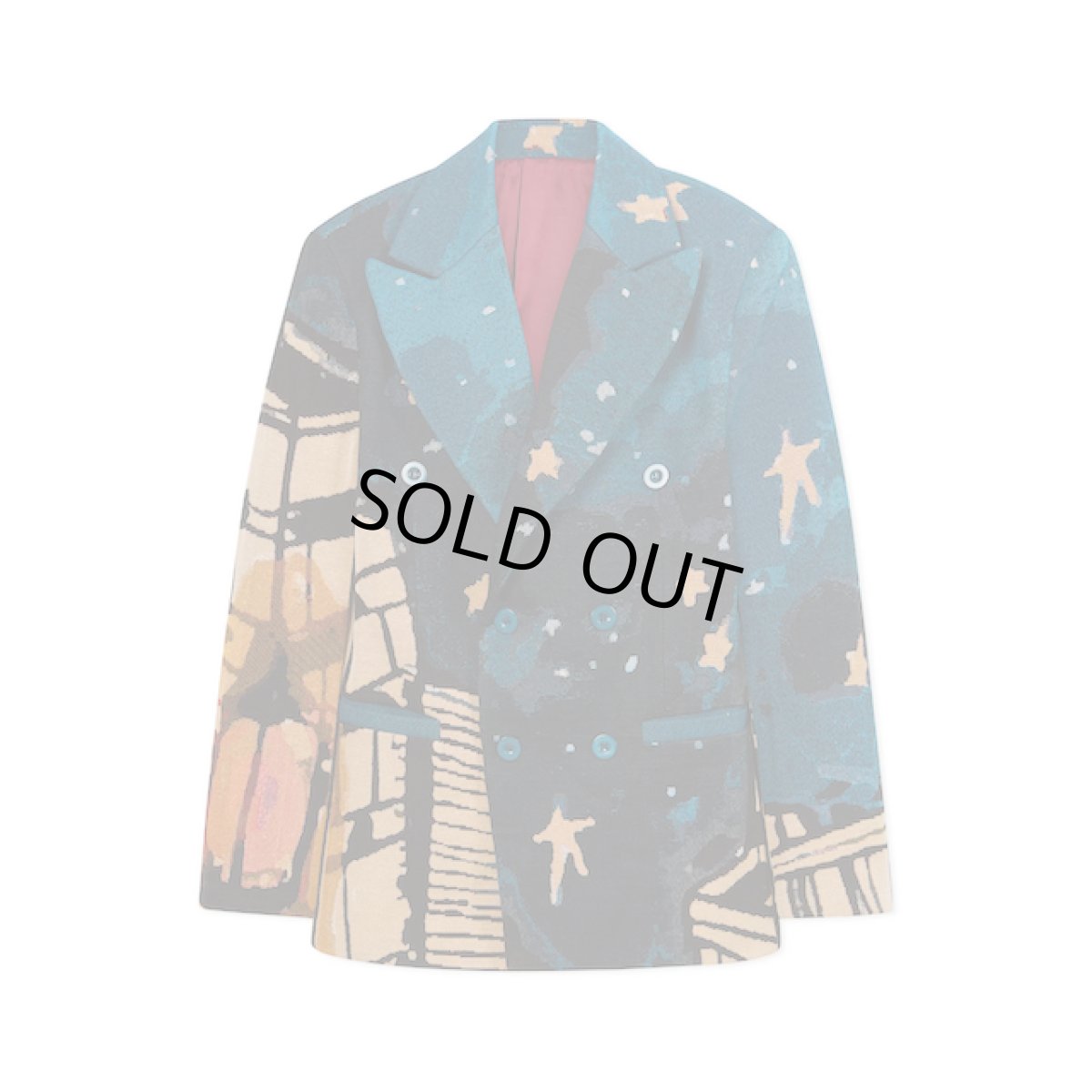 画像1: KIDSUPER  Jacquard Boy Who Jumped The Moon Jacket  (1)