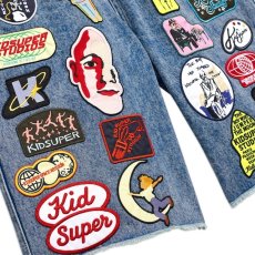 画像3: KIDSUPER Patches Denim Long Short (3)