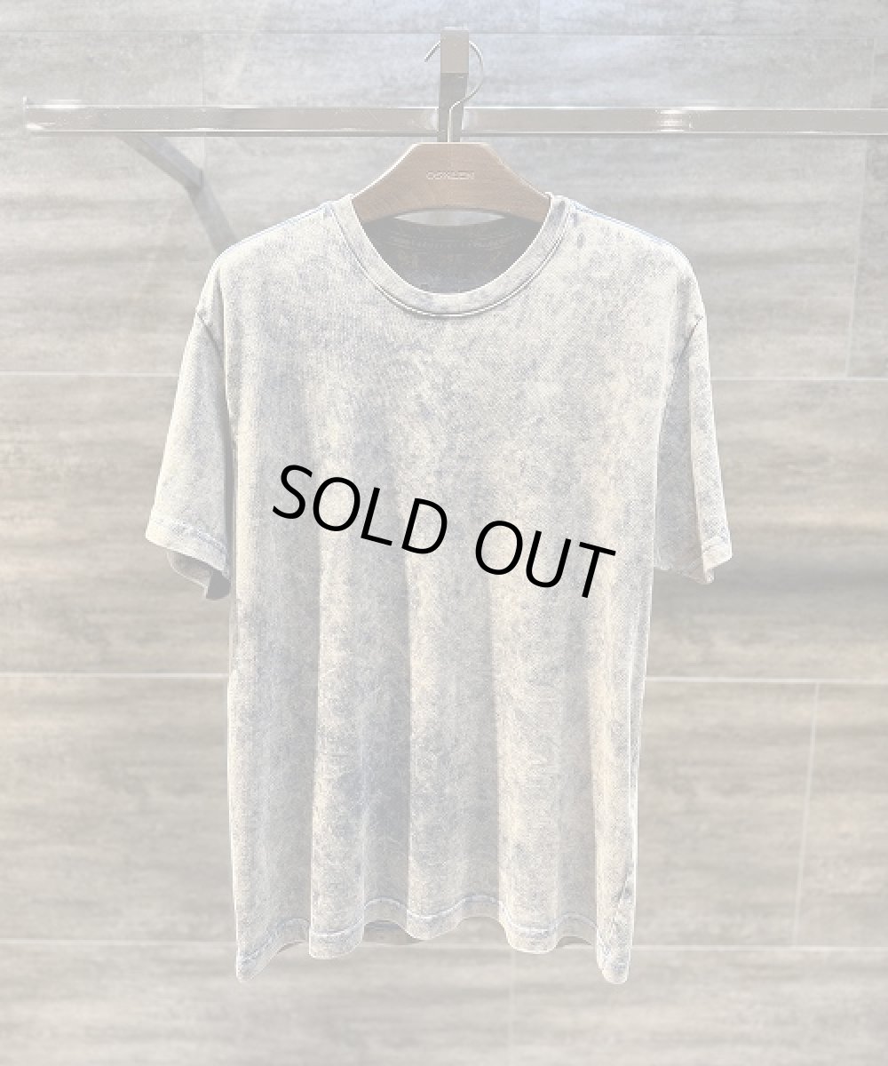 画像1: OSKLEN MEN'S ACID RUST CONTRUST STICH T-SHIRT (1)