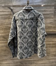 画像2: OSKLEN MEN'S JACOUARD IMPERIAL SHIRT (2)