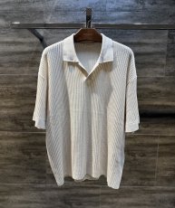画像1: OSKLEN MEN'S RIB SKIPPER SHIRT (1)