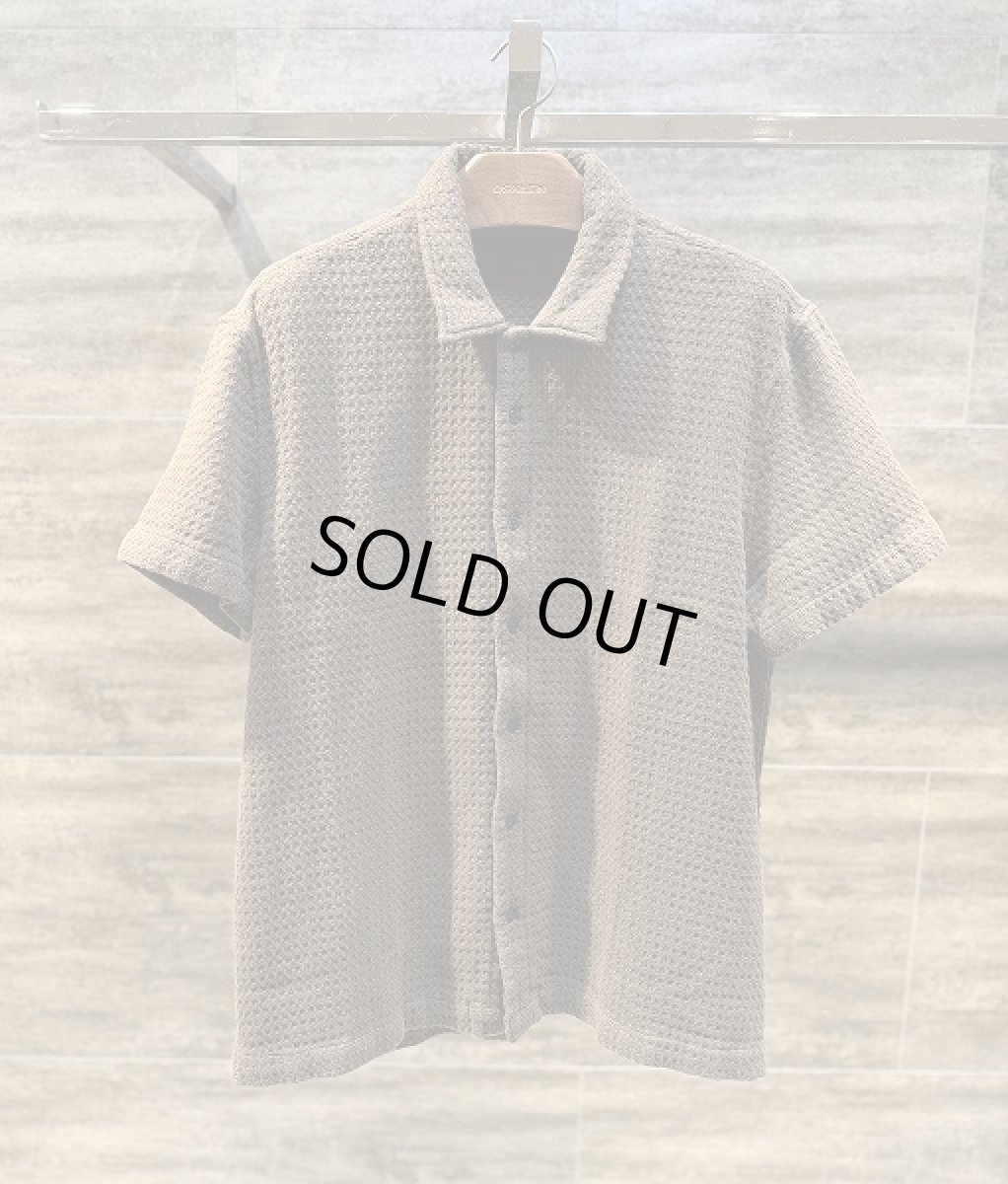 画像1: OSKLEN MEN'S　CAMISA TEXTURE S/S SHIRT (1)