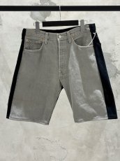 画像1: BLESS 3118 Jeans pleat front shorts (1)