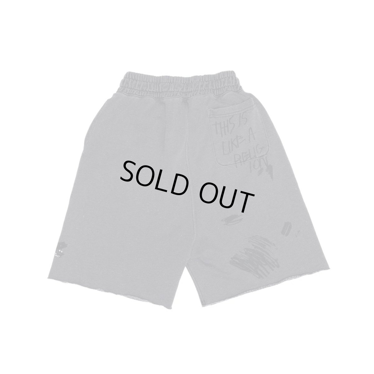 画像2: PALY HOLLYWOOD CARRYING THE MESSAGE SWEATSHORT (2)