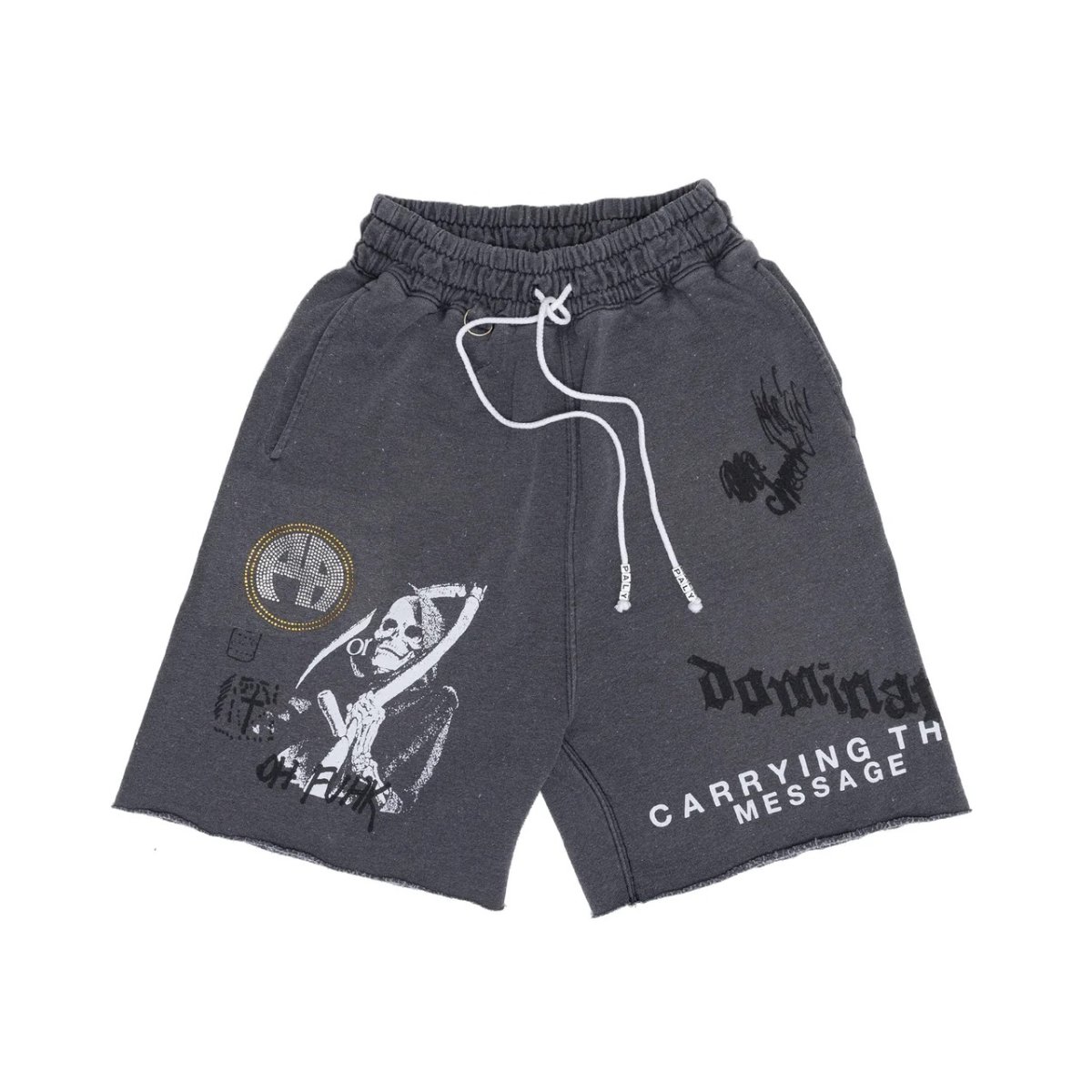 画像1: PALY HOLLYWOOD CARRYING THE MESSAGE SWEATSHORT (1)