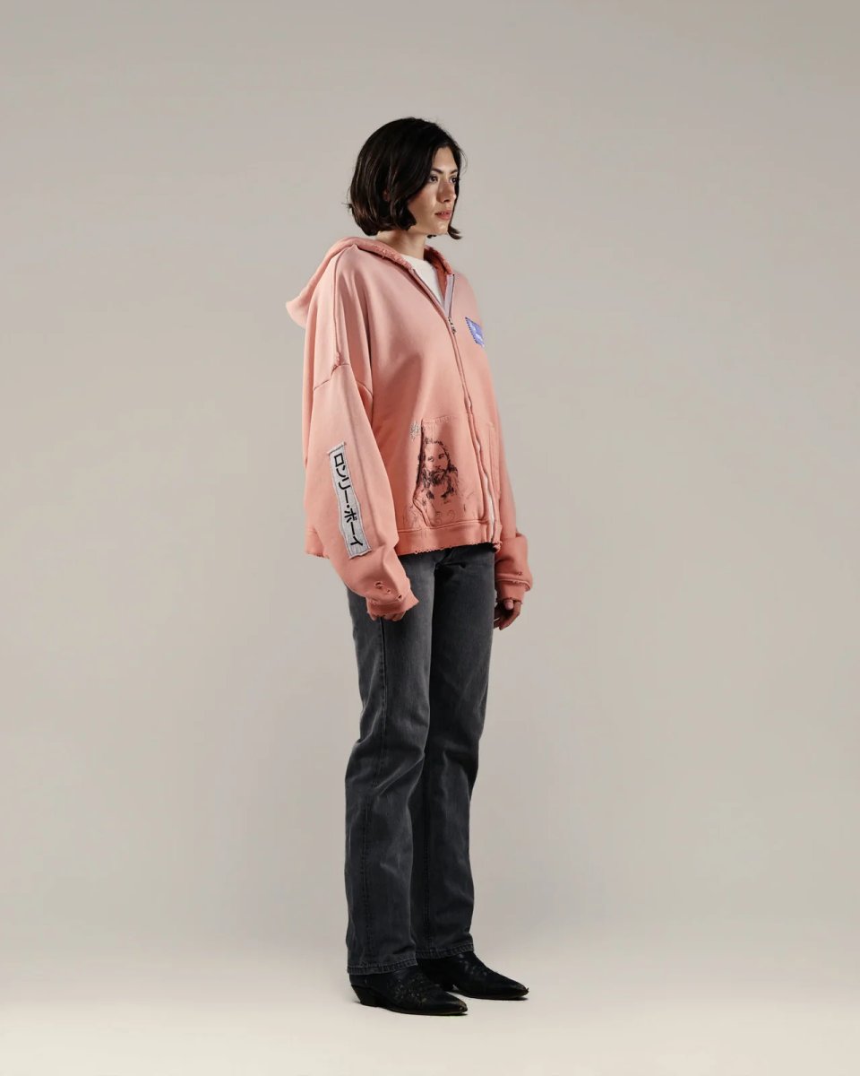画像4: PALY HOLLYWOOD ALTA CIENEGA ZIP HOODIE (4)