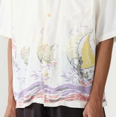 画像6: REMI RELIEF レーヨンアロハシャツ(ヨット総柄) (6)