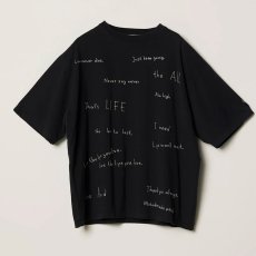 画像1: REMI RELIEF  SP加⼯25/天竺T(刺繍：総柄) (1)