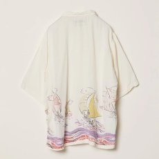 画像2: REMI RELIEF レーヨンアロハシャツ(ヨット総柄) (2)