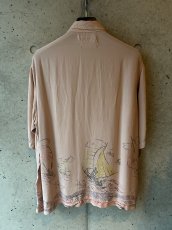 画像4: REMI RELIEF レーヨンアロハシャツ(ヨット総柄) (4)