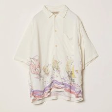 画像1: REMI RELIEF レーヨンアロハシャツ(ヨット総柄) (1)