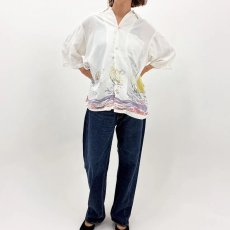 画像7: REMI RELIEF レーヨンアロハシャツ(ヨット総柄) (7)