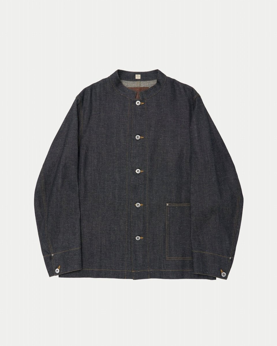 画像1: T.T (Taiga Takahashi)　LOT.706 STAND COLLAR DENIM JACKET (1)