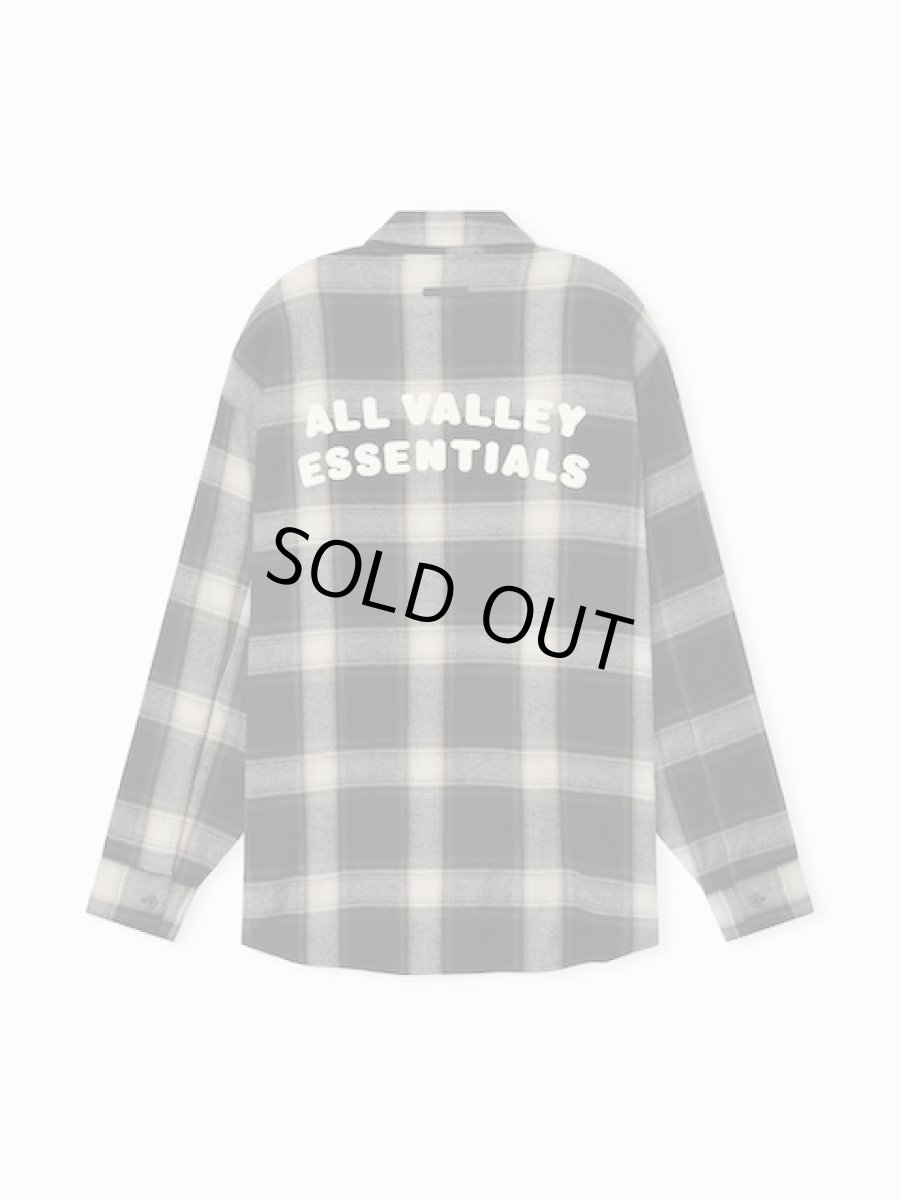 画像2: ESSENTIALS FEAR OF GOD　Flannel Button Up Shirt (2)