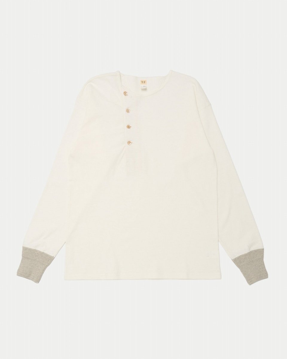 画像1: T.T (Taiga Takahashi)　LOT.618 SIDE HENLY NECK (1)