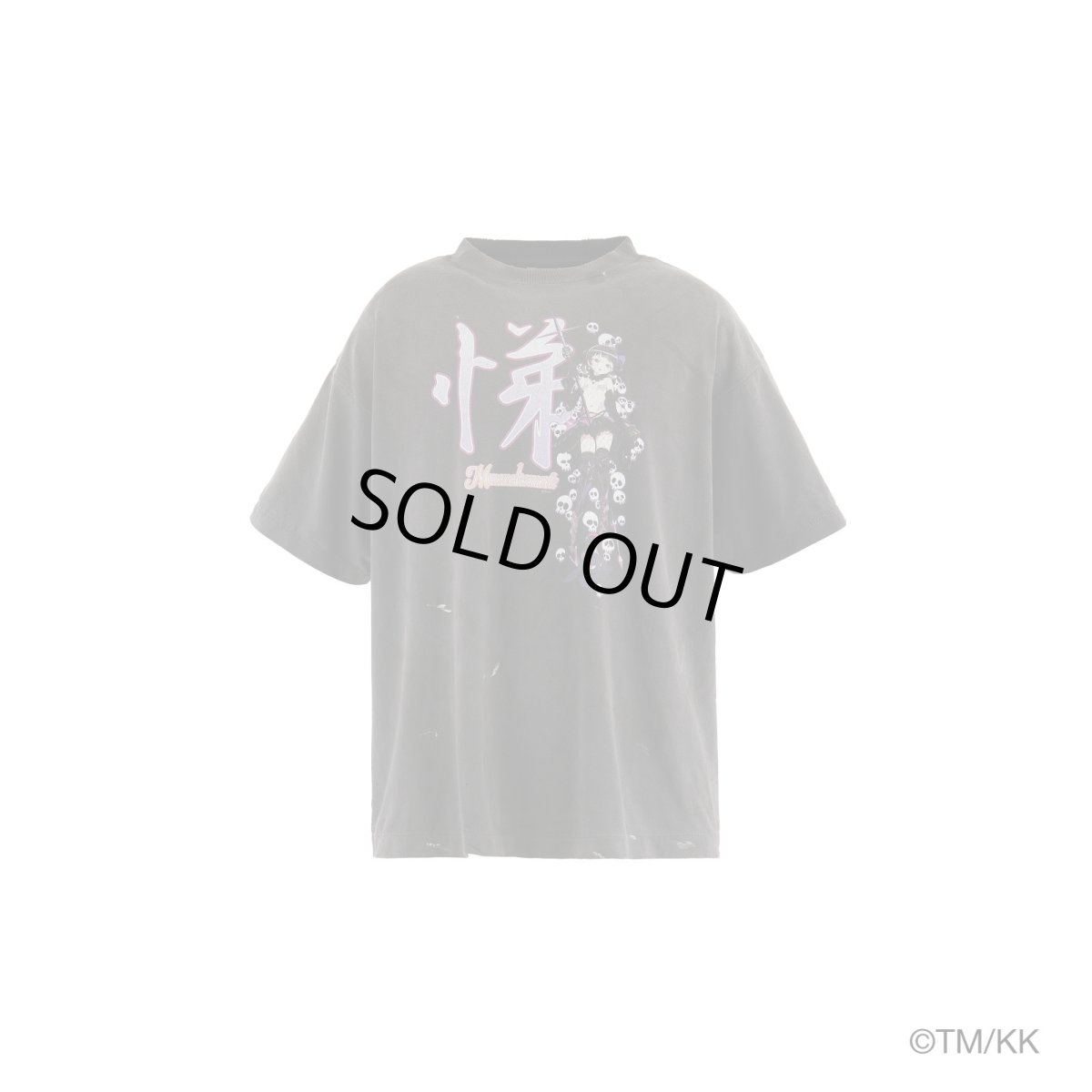 画像1: mononoke made　SS T-SHIRT/悌 / BLK (1)