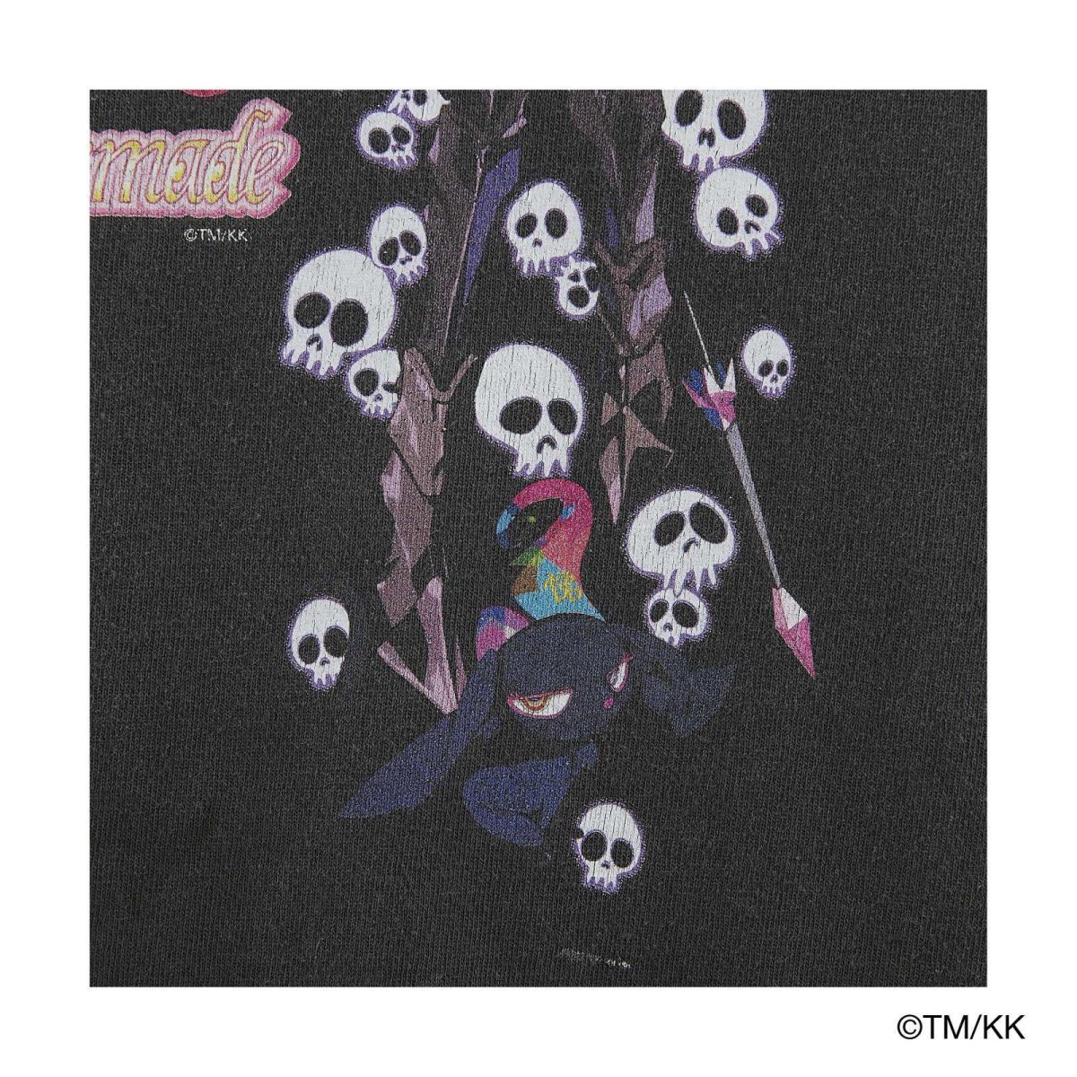 画像2: mononoke made　SS T-SHIRT/悌 / BLK (2)