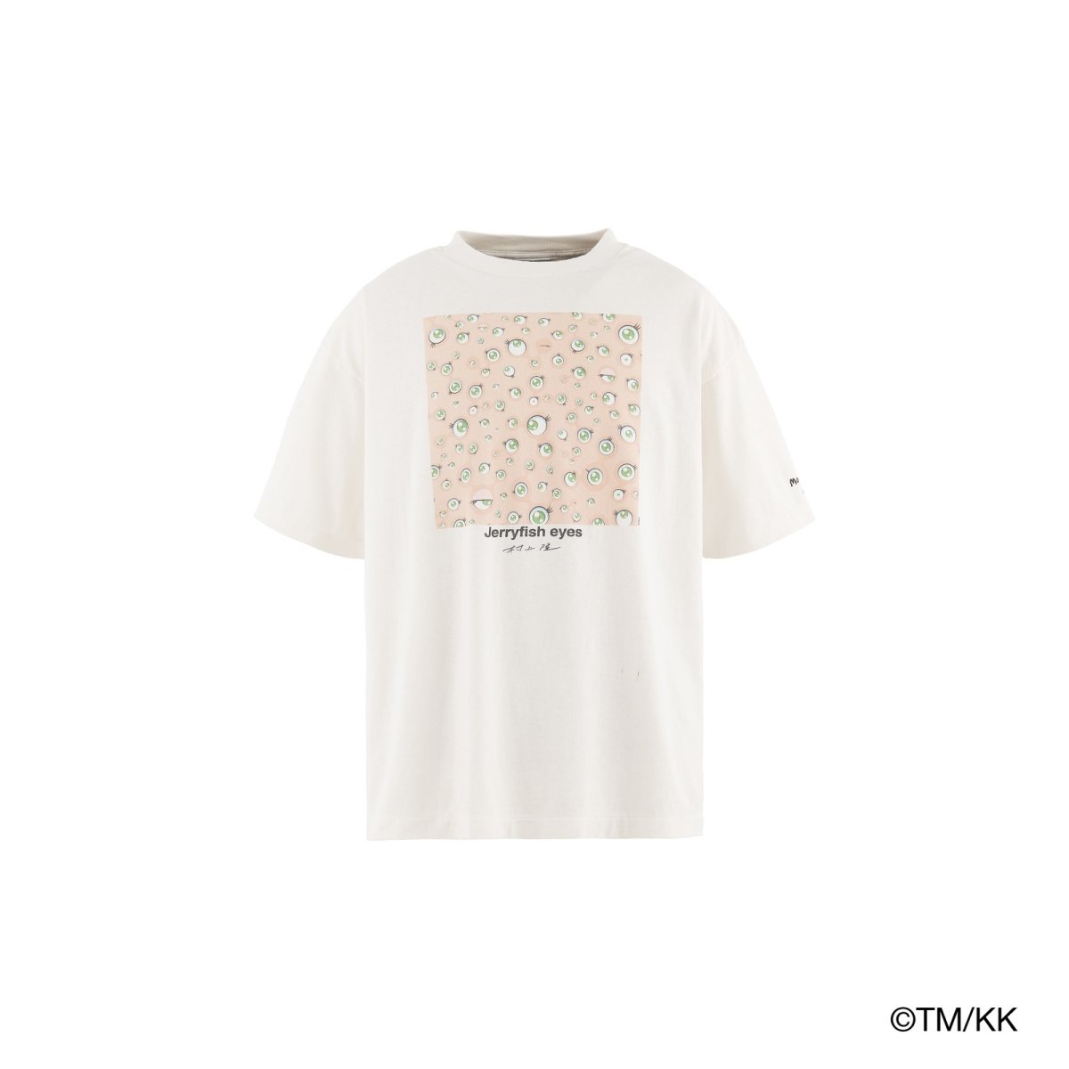 画像1: mononoke made　SS T-SHIRT/JERRY FISH EYES / WHT (1)