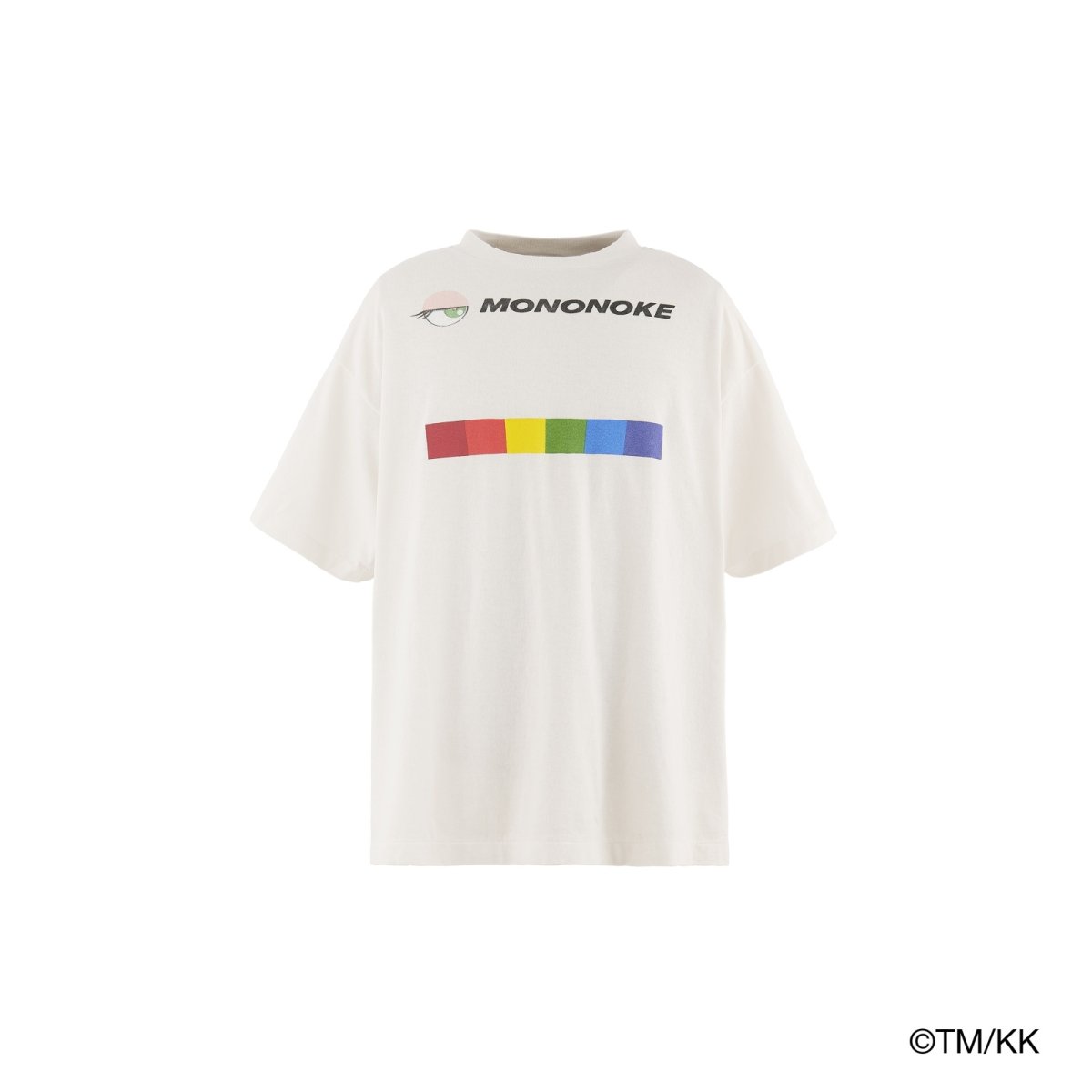 画像1: mononoke made　SS T-SHIRT/MONONOKE RAINBOW / WHT (1)