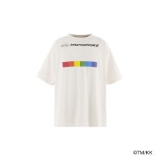 画像1: mononoke made　SS T-SHIRT/MONONOKE RAINBOW / WHT (1)