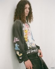 画像9: mononoke made　LS T-SHIRT/SUPERFLAT / BLK (9)