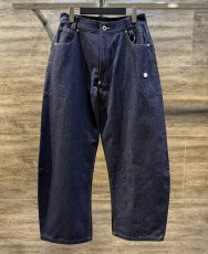 画像1: PACE CURVED BUGGY DENIM PANTS (1)