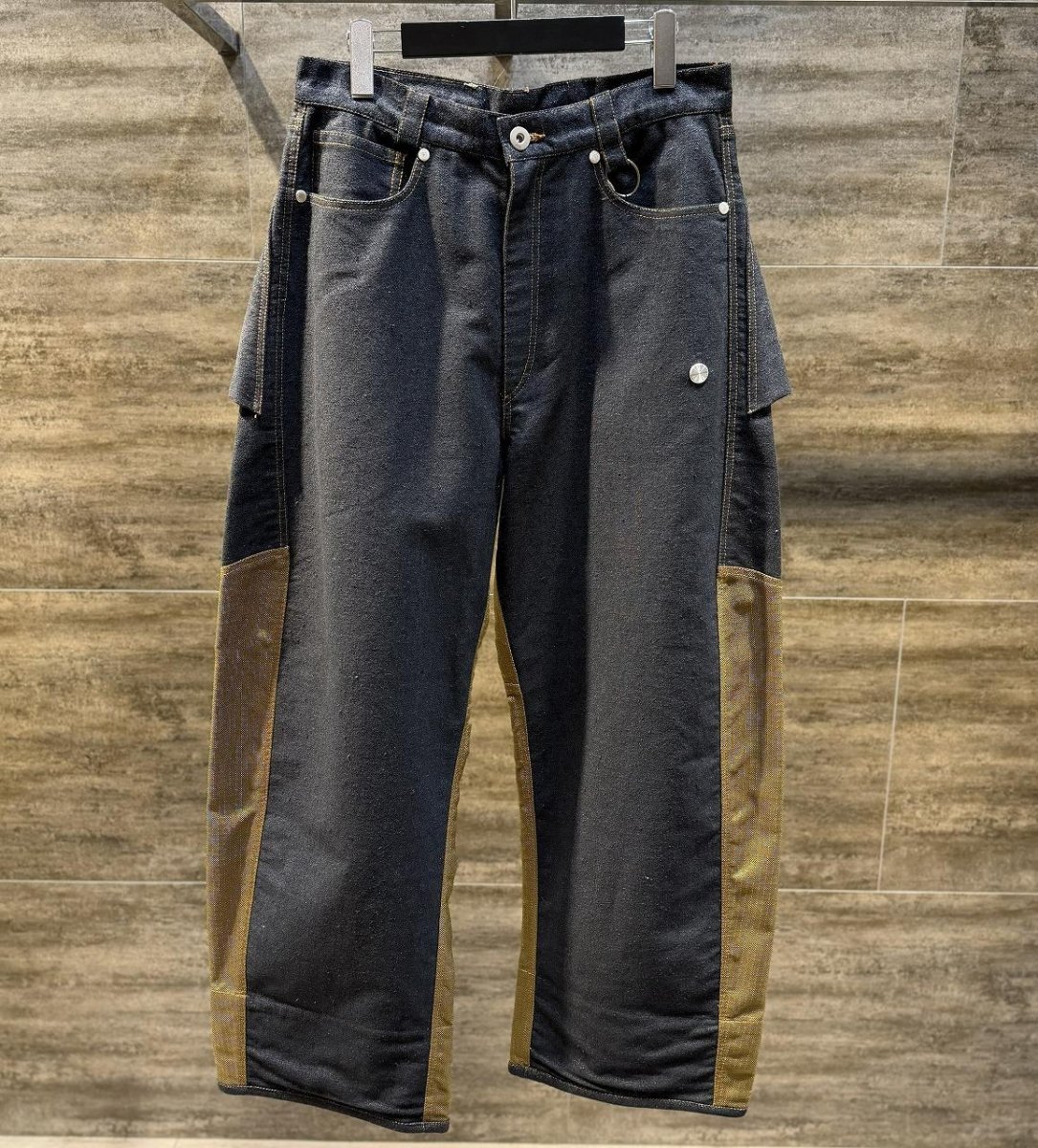 画像1: PACE CROCHET TELA DENIM PANTS (1)