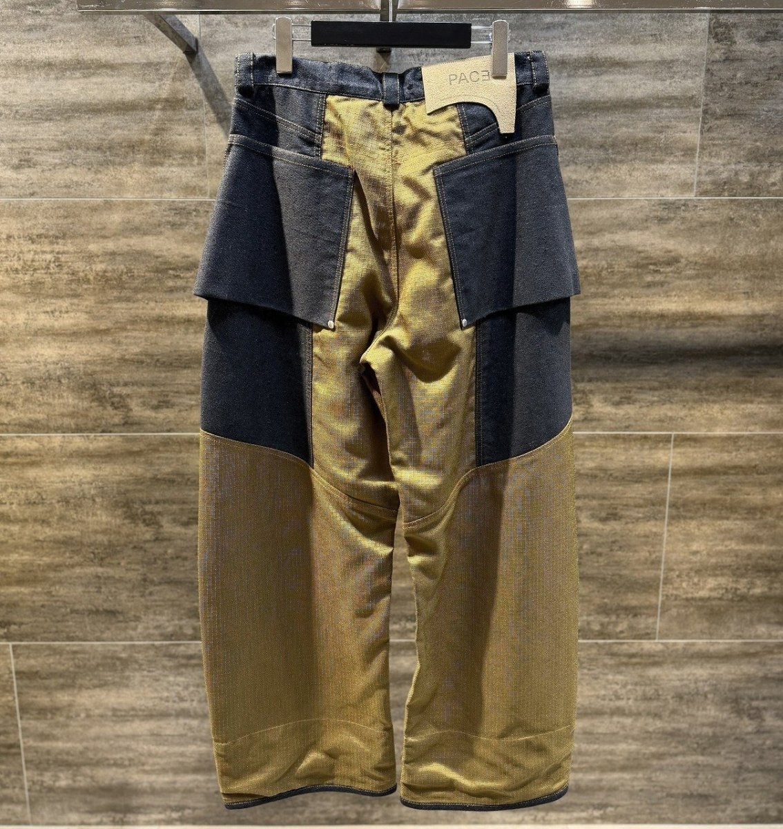 画像2: PACE CROCHET TELA DENIM PANTS (2)