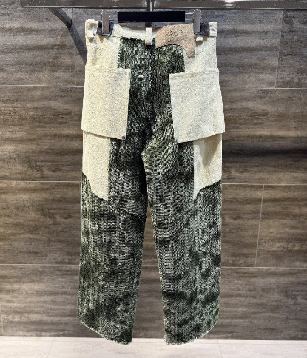 画像2: PACE CROCHET TELA DENIM PANTS (2)
