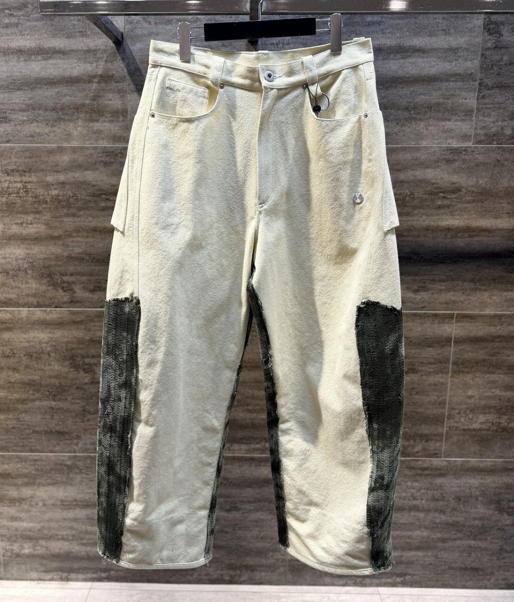 画像1: PACE CROCHET TELA DENIM PANTS (1)