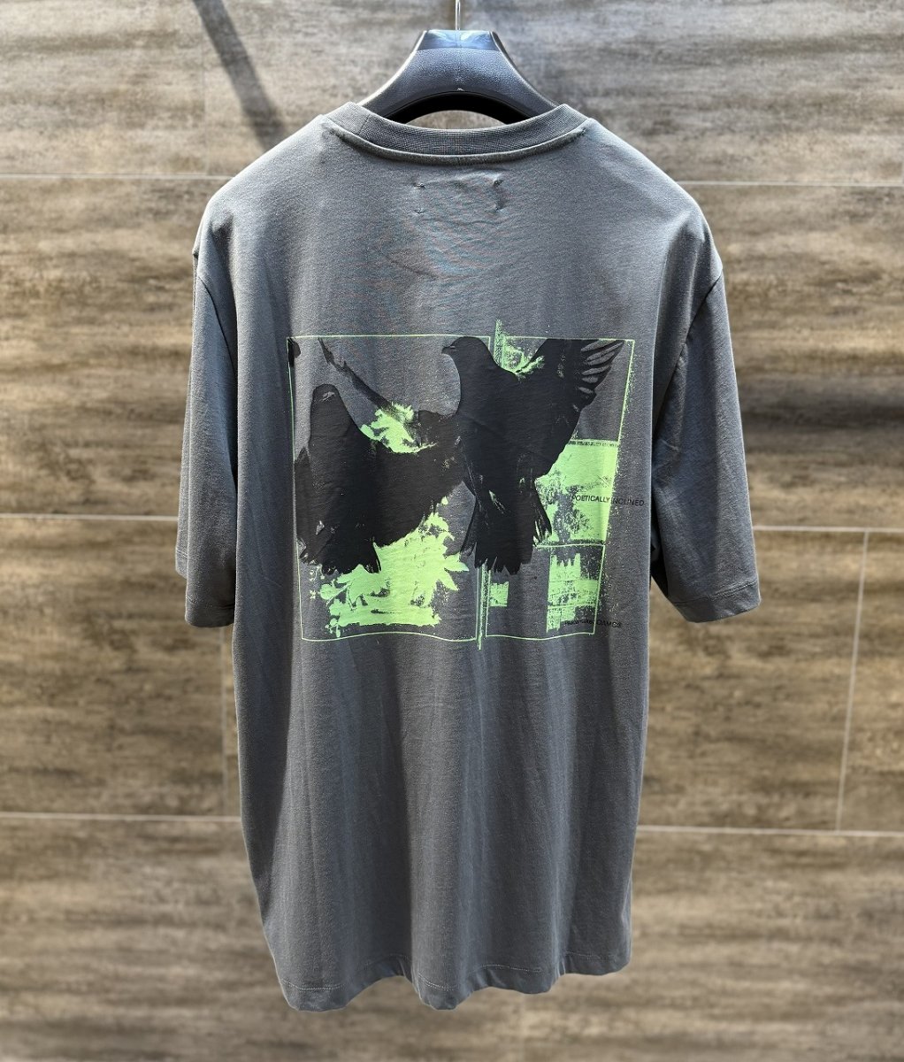 画像2: PEACEMAKER OAMC Reguler Tee Birds Print (2)