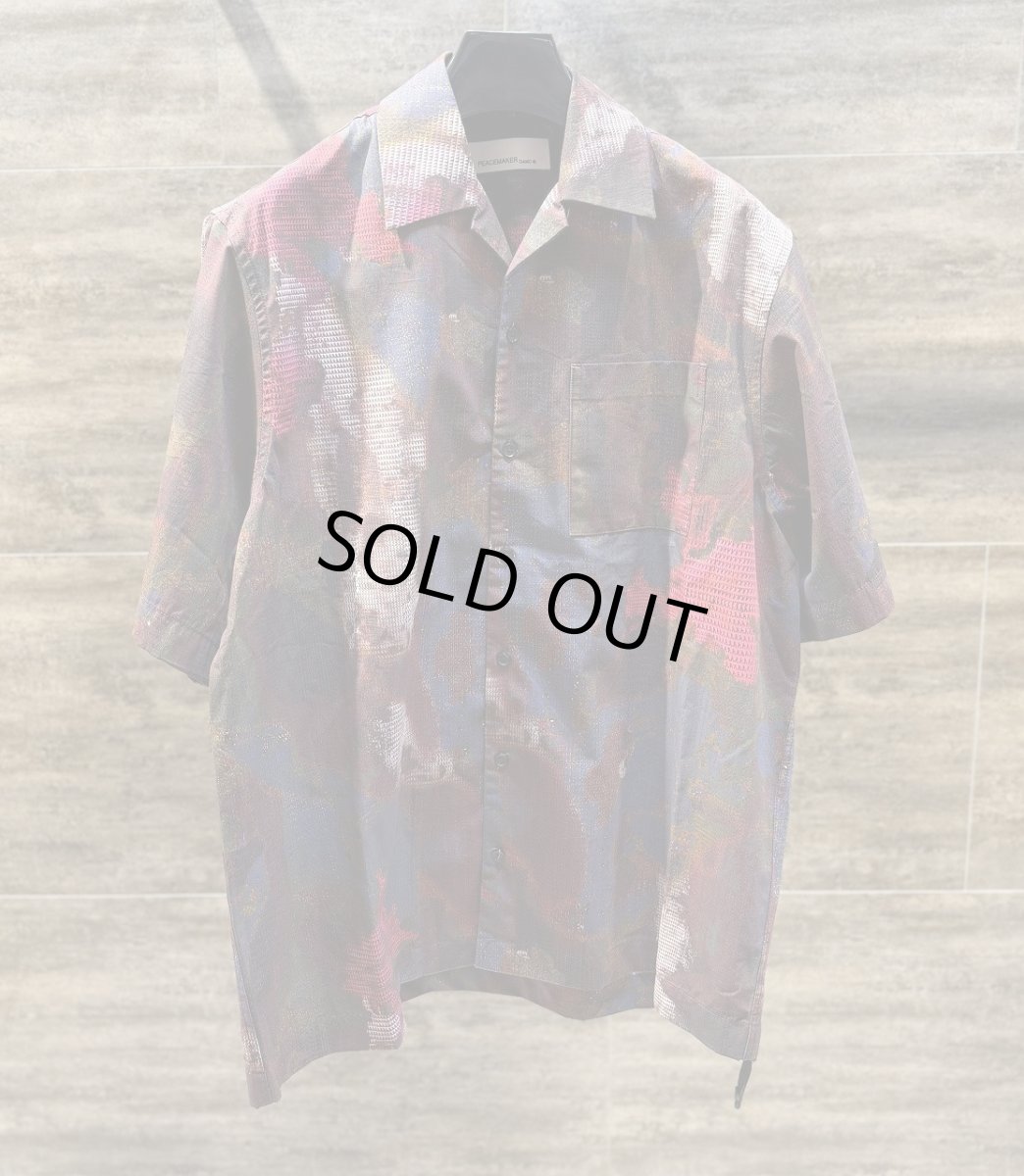 画像1: PEACEMAKER OAMC Boxy S/S Shirt Bloom Allover Print (1)