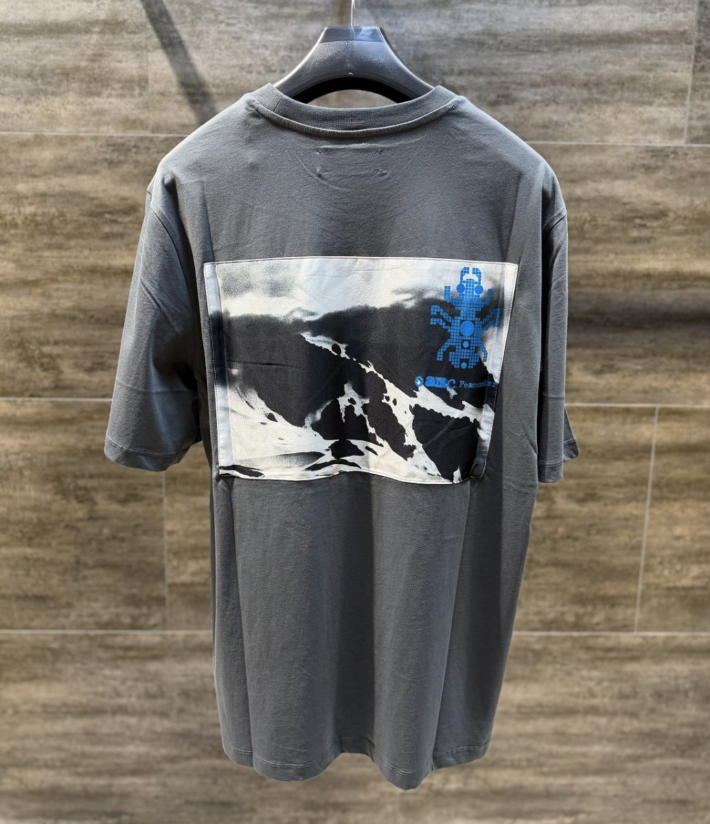 画像2: PEACEMAKER OAMC Pocket Tee Landsscape Print (2)
