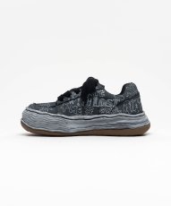 画像2: maison MIHARA YASUHIRO "OLIVER" OG Sole Graffiti Printed Canvas Low-top Sneaker(A16FW705) (2)