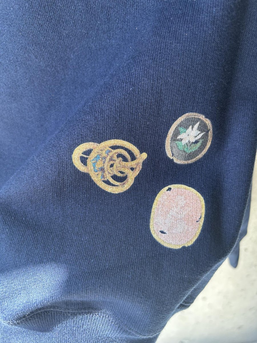 画像4: KHOKI コッキ  Hand-stitched sweatshirt (4)