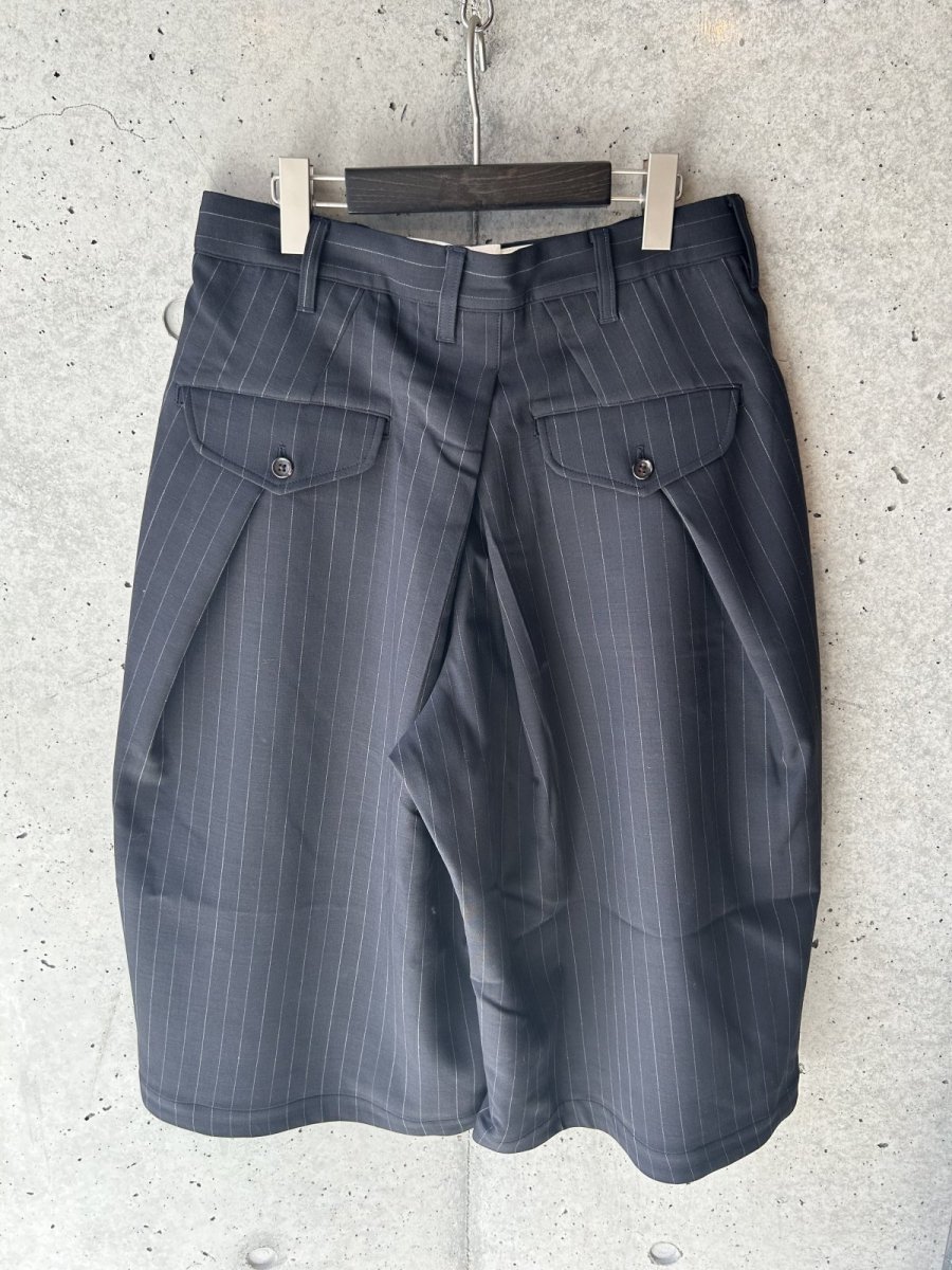 画像2: KHOKI コッキ  Cropped Bonded Wool Pants (2)