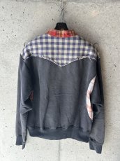 画像3: KHOKI コッキ  Vintage-finished sweat cardigan (3)