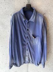 画像1: KHOKI コッキ  Faded work shirt (1)