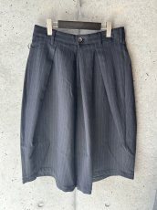 画像1: KHOKI コッキ  Cropped Bonded Wool Pants (1)