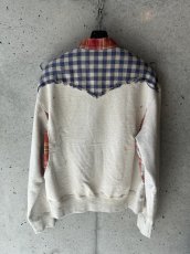 画像3: KHOKI コッキ  Vintage-finished sweat cardigan (3)
