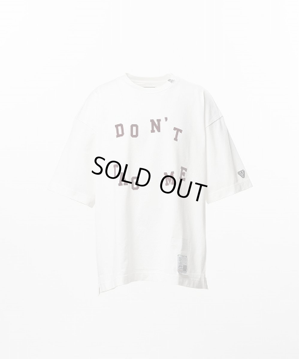 画像1: Maison MIHARA YASUHIRO Don't Tag Me. Flocky Print T-shirt (1)